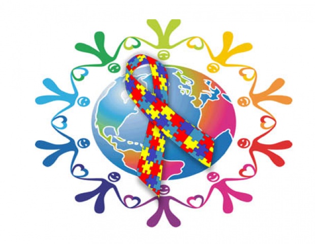 Акция "Зажги синим" посвященная Всемирному дню распространения информации об аутизме